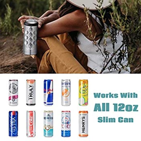 Can Cooler Slim 2-Pack - Picture 3 of 5